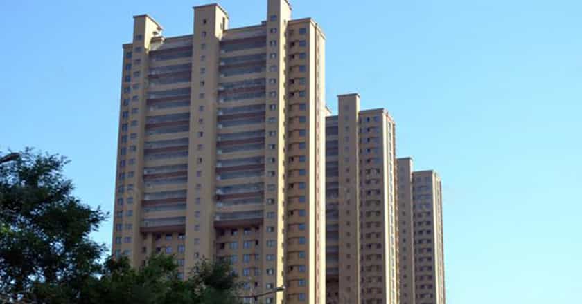 金地美林外墙黄色弹性乳胶漆