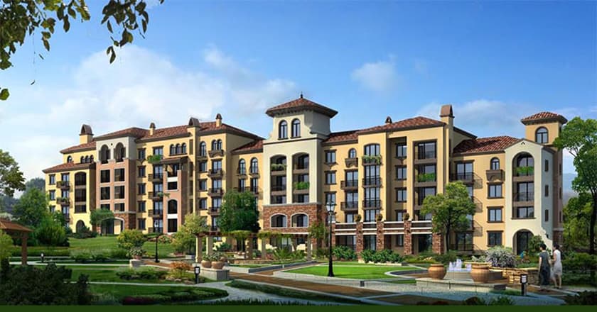 唯美林语真石漆工程