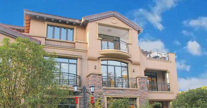 别墅真石漆案例